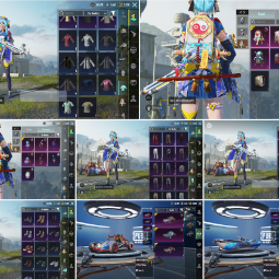 #2073N | Lv 57 - 50 Set M762 8-Bit Unicorn lv3 PP-19 Bizon lv3 + 5 Weapon Lab Rp A 7 8 9 Max Wave Whisperer Set Rename Card 1 3